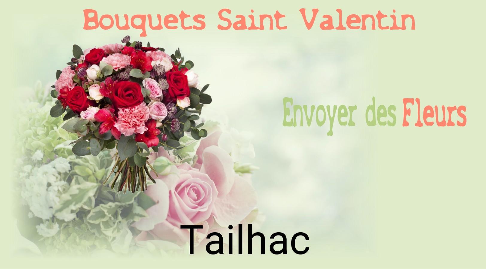 Roses de Saint-Valentin livrées à Tailhac